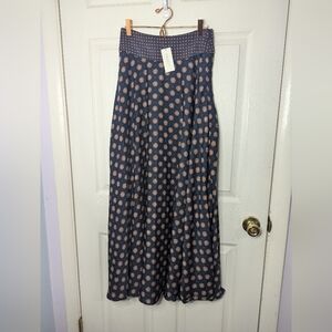 New Banana Republic Womens SKirt Blue Maxi Size Zipper NWT Orange Size 0